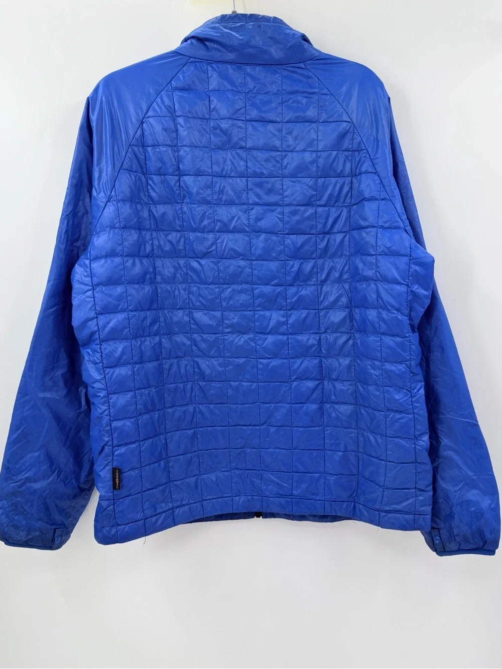 North Face Thermoball Jacket Blue Insulated Full Zip Puffer Outerwear XL